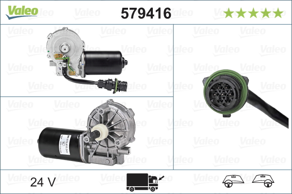 Motor stergator 579416 VALEO
